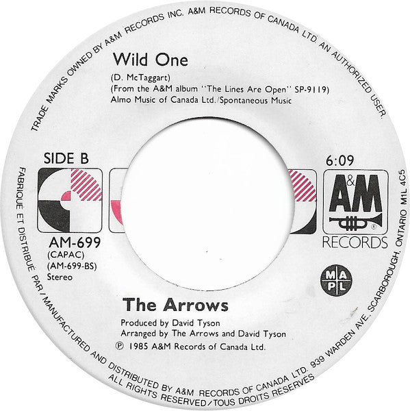 The Arrows : Chains (7", 45r)