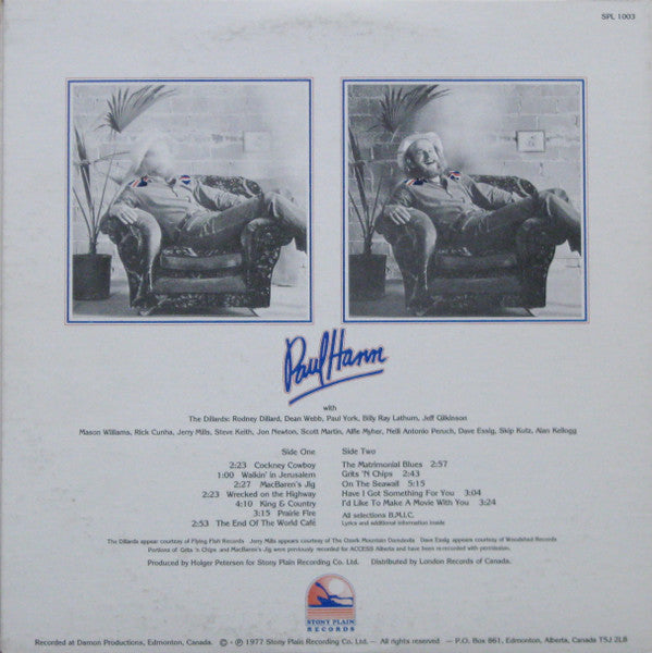 Paul Hann : Paul Hann (LP, Album)