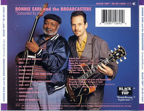 Ronnie Earl And The Broadcasters : Surrounded By Love (CD, Album)