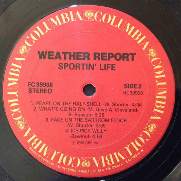 Weather Report : Sportin' Life (LP, Album)