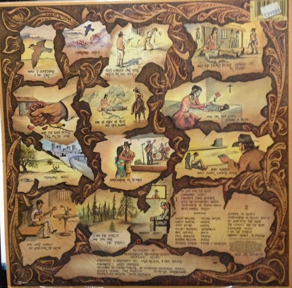Willie Nelson : Tougher Than Leather (LP, Album)