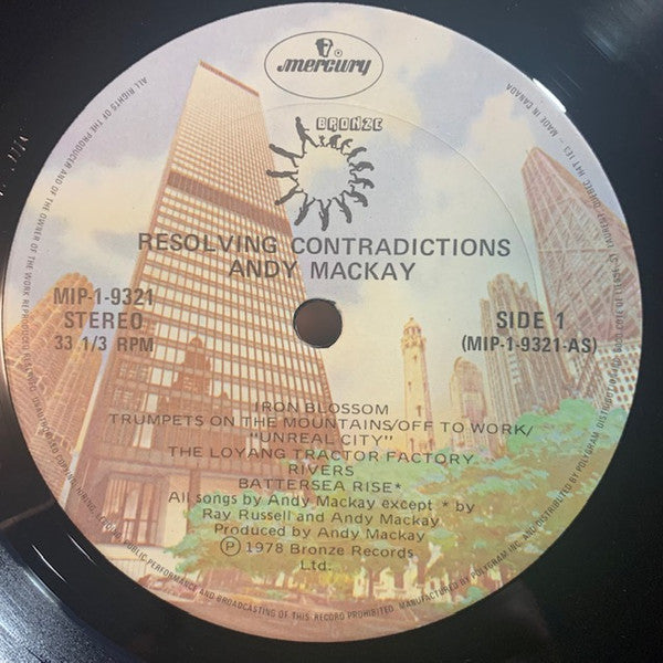 Andy Mackay : Resolving Contradictions (LP, Album)