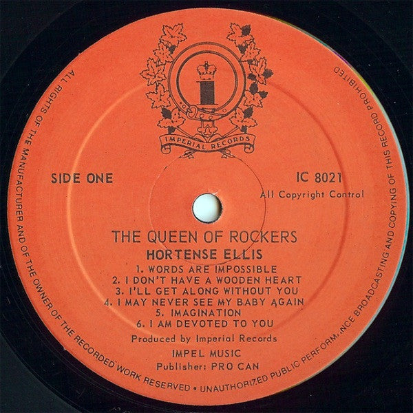 Hortense Ellis : The Queen Of Rockers (LP, Album)