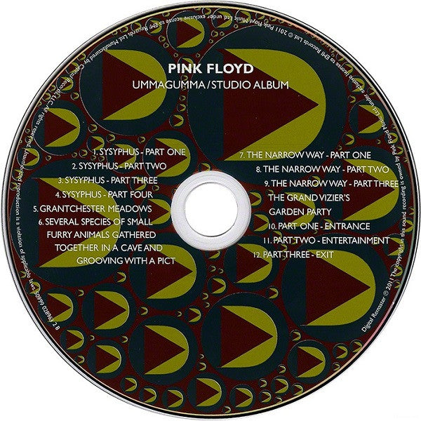 Pink Floyd : Ummagumma (2xCD, Album, RE, RM)