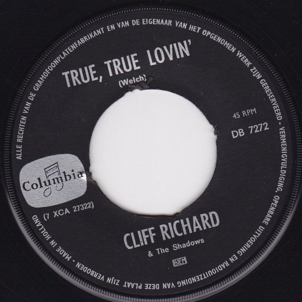 Cliff Richard : Constantly / True, True Lovin' (7", Single)