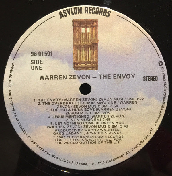 Warren Zevon : The Envoy (LP, Album)