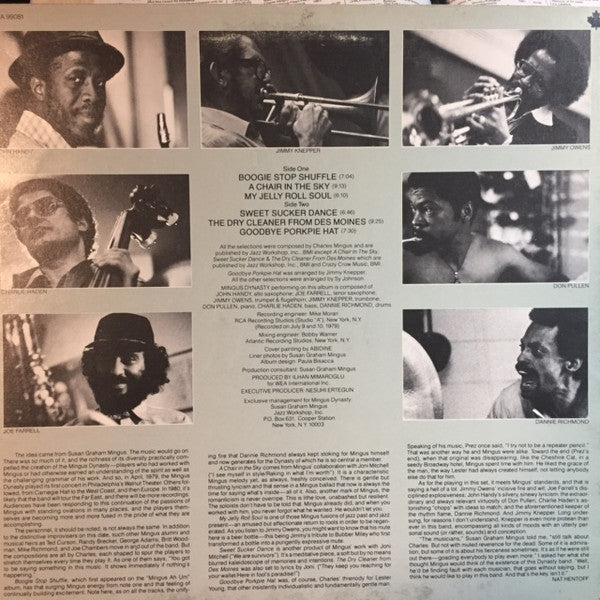 Mingus Dynasty : Chair In The Sky (LP, Album)