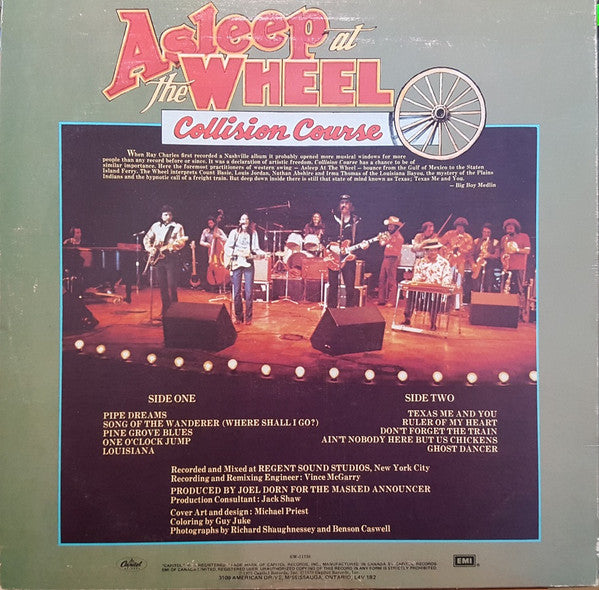 Asleep At The Wheel : Collision Course (LP, Album)