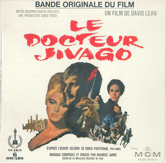 Maurice Jarre : Bande Originale Du Film "Le Docteur Jivago" (7", EP, Mono)