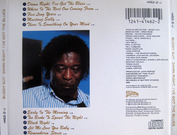Buddy Guy : Damn Right, I've Got The Blues (CD, Album)