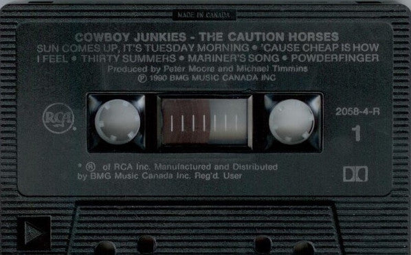 Cowboy Junkies : The Caution Horses (Cass, Album)