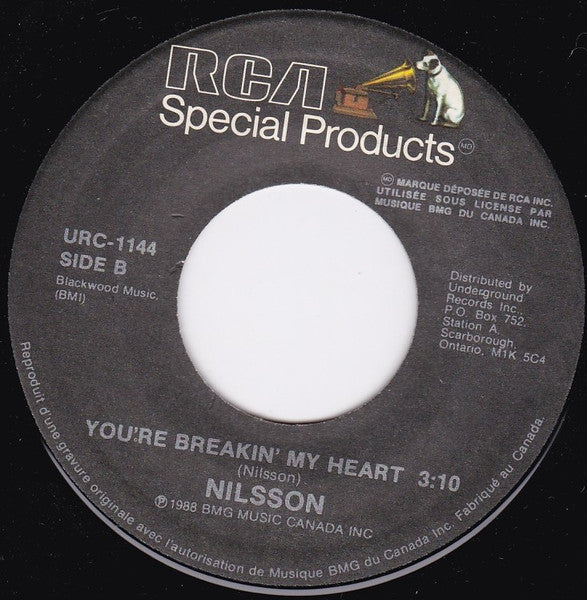Harry Nilsson : Coconut / You're Breakin' My Heart (7")
