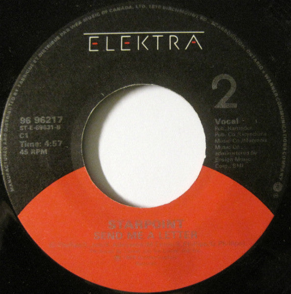Starpoint : Object Of My Desire (7", Single)