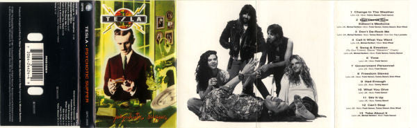 Tesla : Psychotic Supper (Cass, Album, Dol)