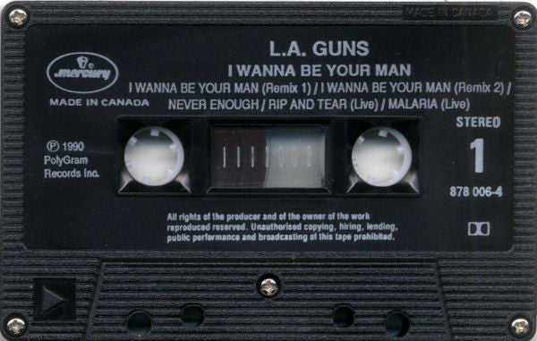 L.A. Guns : I Wanna Be Your Man EP (Cass, EP, Dol)
