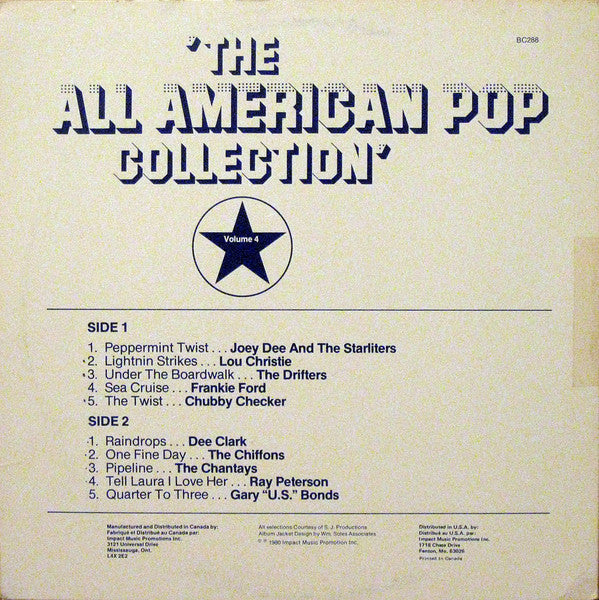 Various : The All American Pop Collection Volume 4 (LP, Comp)