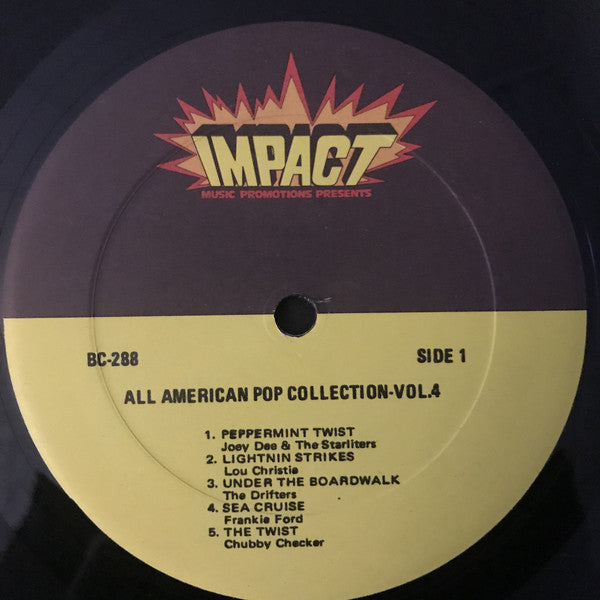Various : The All American Pop Collection Volume 4 (LP, Comp)