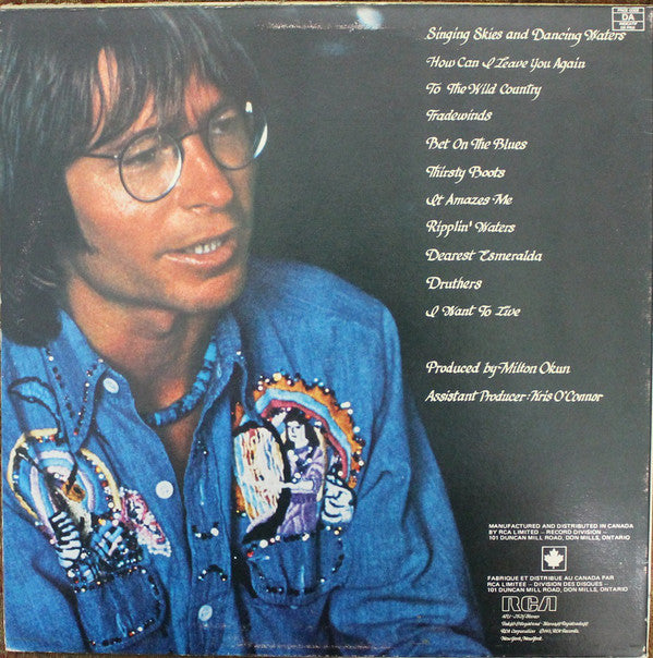 John Denver : I Want To Live (LP, Album)