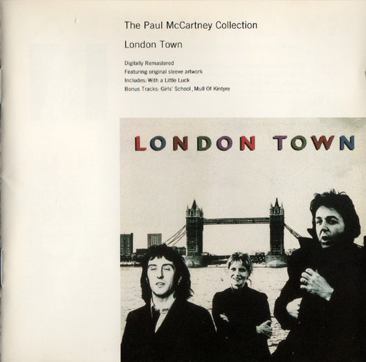Wings (2) : London Town (CD, Album, RE, RM)