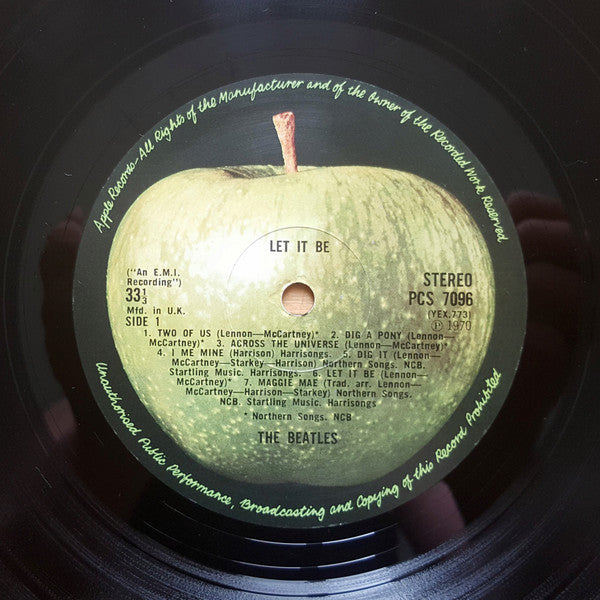 The Beatles : Let It Be (LP, Album, RE)