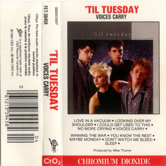 'Til Tuesday : Voices Carry (Cass, Album, Chr)