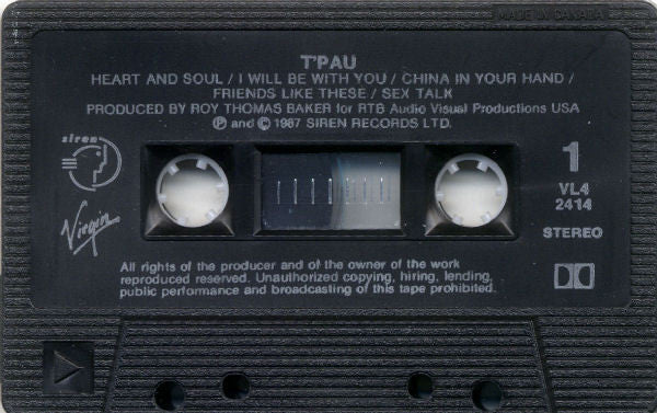 T'Pau : T'Pau (Cass, Album, Chr)