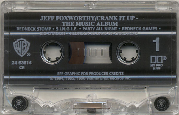 Jeff Foxworthy : Crank It Up - The Music Album (Cass, Album, Dol)