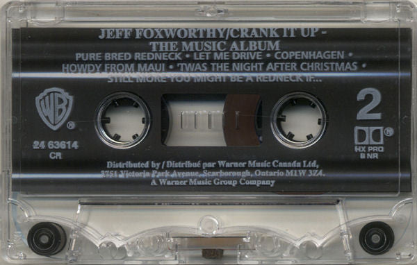 Jeff Foxworthy : Crank It Up - The Music Album (Cass, Album, Dol)