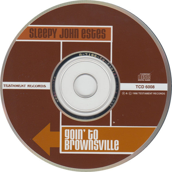 Sleepy John Estes : Goin' To Brownsville (CD, Album)