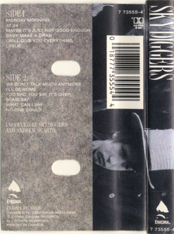 Skydiggers : Skydiggers (Cass, Album, Dol)