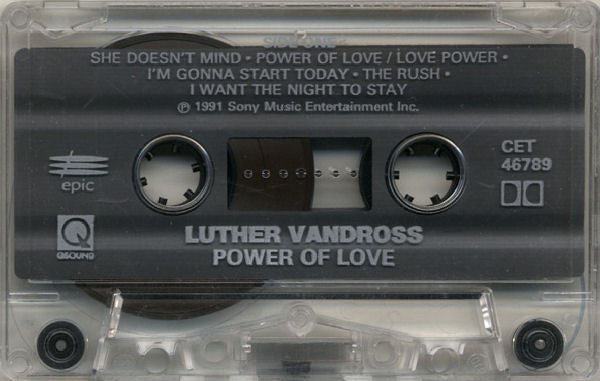 Luther Vandross : Power Of Love (Cass, Album, Club, Dol)