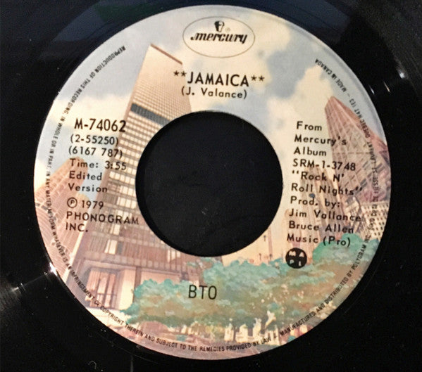 BTO* : Jamaica (7")