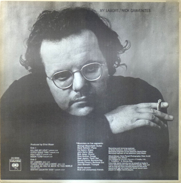 Nick Gravenites : My Labors (LP, Album)