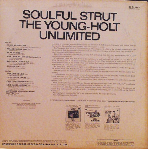 The Young-Holt Unlimited* : Soulful Strut (LP, Album)