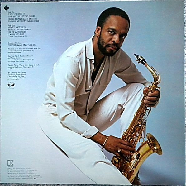Grover Washington, Jr. : The Best Is Yet To Come (LP, Album)