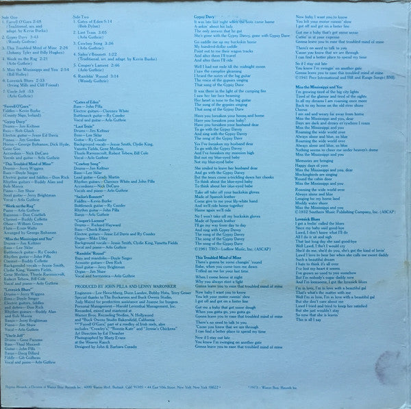 Arlo Guthrie : Last Of The Brooklyn Cowboys (LP, Album, Gat)