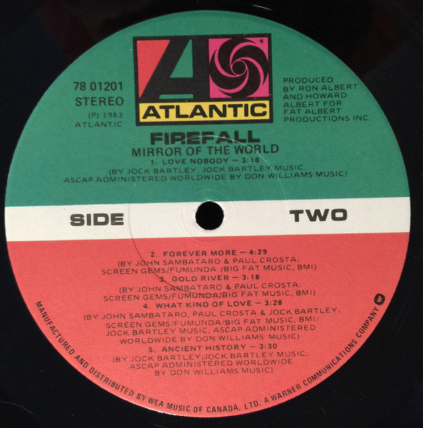Firefall : Mirror Of The World (LP, Album)