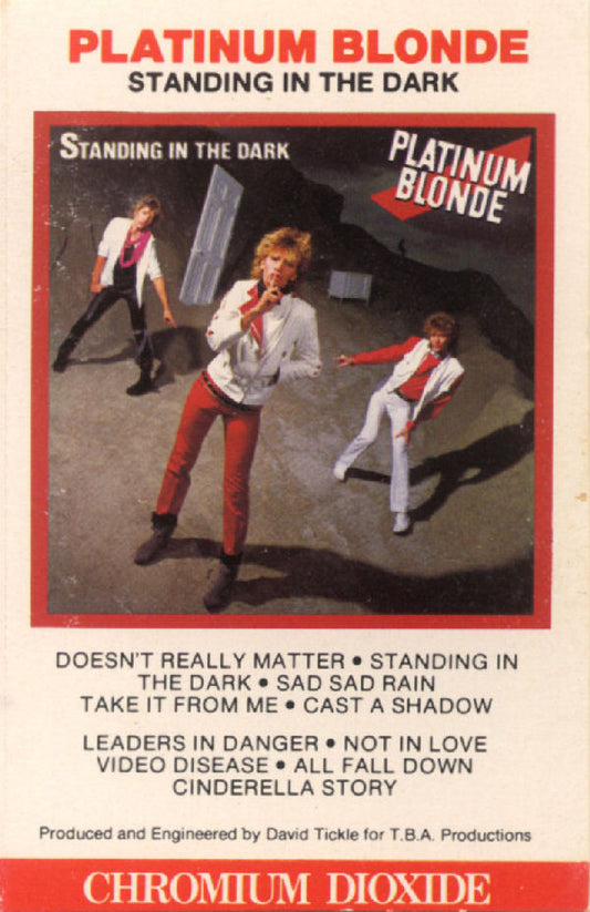 Platinum Blonde : Standing In The Dark (Cass, Album, RE)