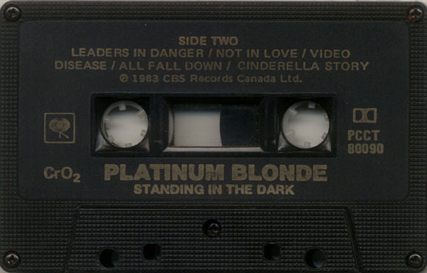 Platinum Blonde : Standing In The Dark (Cass, Album, RE)