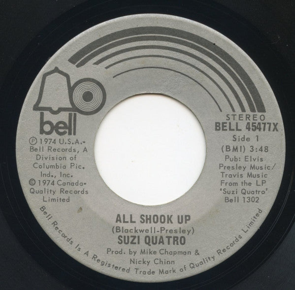 Suzi Quatro : All Shook Up (7")