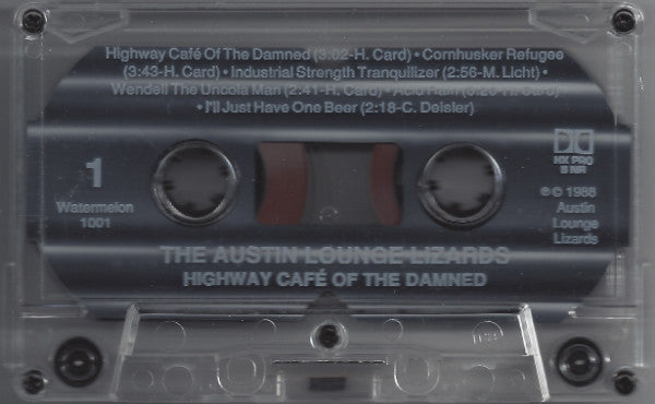 Austin Lounge Lizards : Highway Café Of The Damned (Cass, Album)