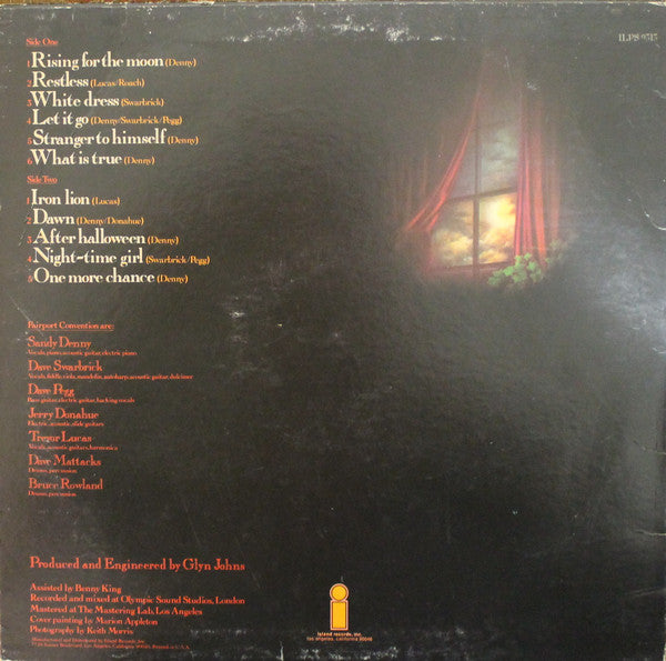 Fairport Convention : Rising For The Moon (LP, Album)