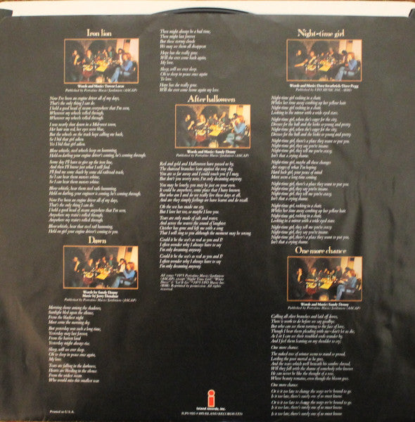 Fairport Convention : Rising For The Moon (LP, Album)