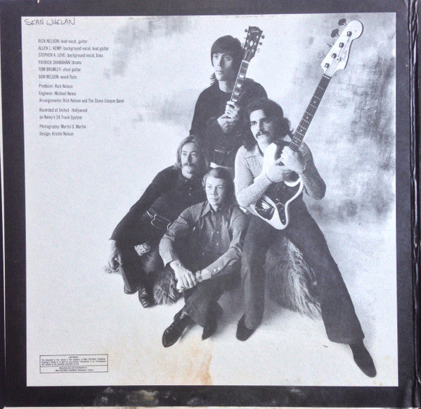 Rick Nelson & The Stone Canyon Band : Garden Party (LP, Album)
