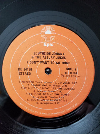 Southside Johnny & The Asbury Jukes : I Don't Want To Go Home (LP, Album)