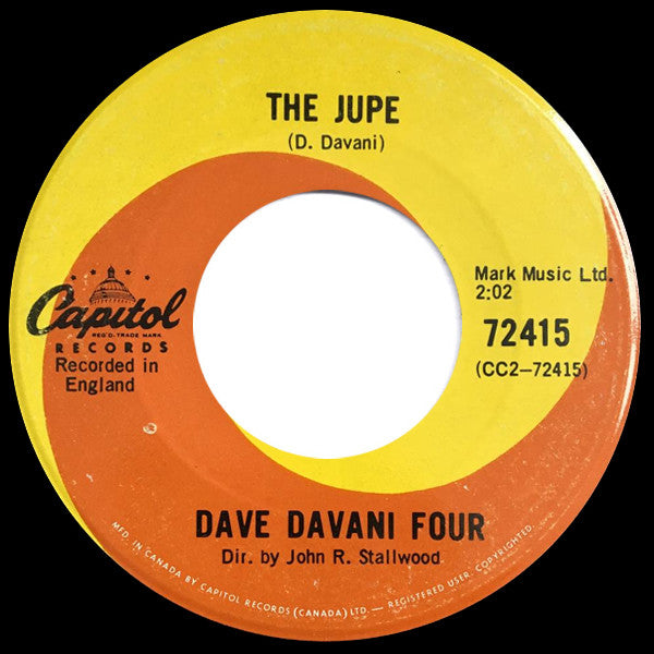 The Dave Davani Four : Tossin' And Turnin' (7")