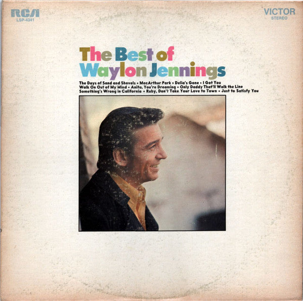 Waylon Jennings : The Best Of Waylon Jennings (LP, Comp)