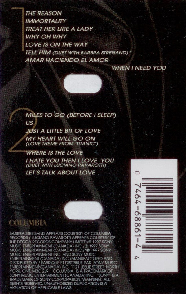 Céline Dion : Let's Talk About Love (Cass, Album)