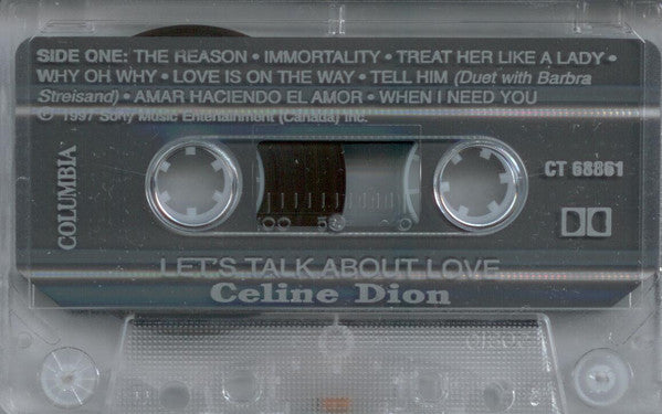 Céline Dion : Let's Talk About Love (Cass, Album)