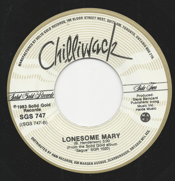 Chilliwack : Don't Stop (7", Single)